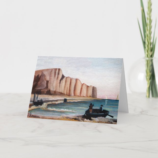 Henri Rousseau - Cliffs Card (Front)