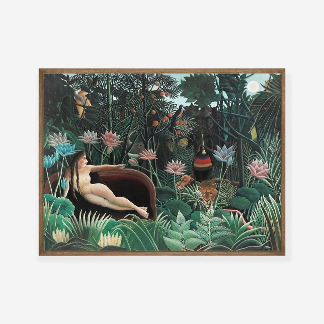 Henri Rousseau Dream 1910 Art Exhibition Poster (Creator Uploaded)