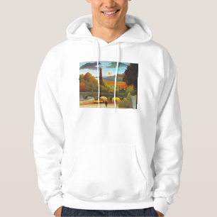 Henri Rousseau Eiffel Tower at Sunset Hoodie