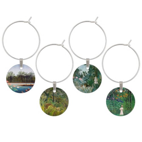 Henri Rousseau _ Jungle Masterpieces Selection Wine Charm