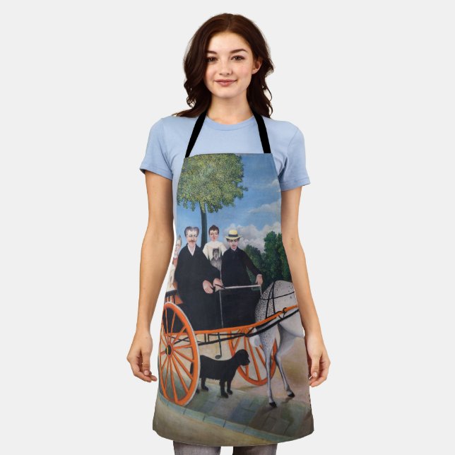 Henri Rousseau - La Carriole du pere Junier Apron (Worn)