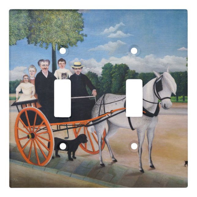 Henri Rousseau - La Carriole du pere Junier Light Switch Cover (Front)
