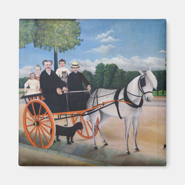 Henri Rousseau - La Carriole du pere Junier Magnet (Front)