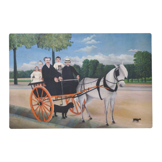 Henri Rousseau - La Carriole du pere Junier Placemat (Front)