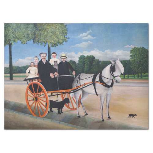 Henri Rousseau _ La Carriole du pere Junier Tissue Paper