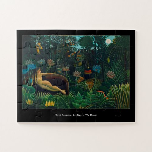 Henri Rousseau Le Rve The Dream Painting Oversize Jigsaw Puzzle