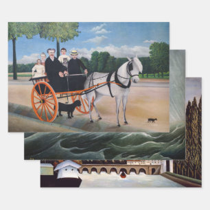 Henri Rousseau - Masterpieces Selection Wrapping Paper Sheets