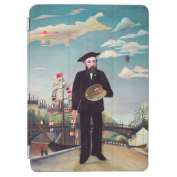 Henri Rousseau - Myself Portrait-Landscape iPad Air Cover