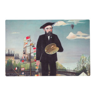 Henri Rousseau - Myself Portrait-Landscape Placemat