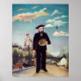 Henri Rousseau - Myself Portrait-Landscape Poster