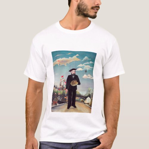 Henri Rousseau _ Myself Portrait_Landscape T_Shirt