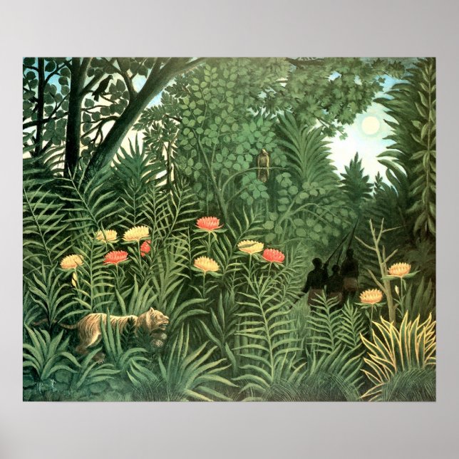 Henri Rousseau Painting Poster (Front)