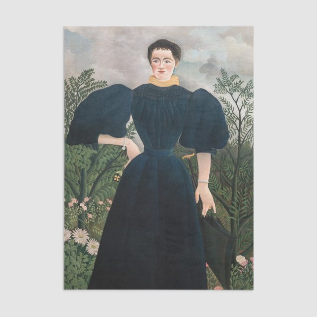 Henri Rousseau - Portrait of Madame M. Tissue Paper (Creator Uploaded)
