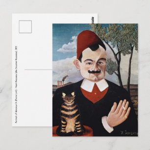 Henri Rousseau - Portrait of Pierre Loti Postcard