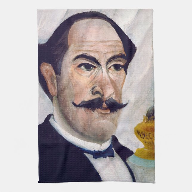 Henri Rousseau - Self Portrait Kitchen Towel (Vertical)
