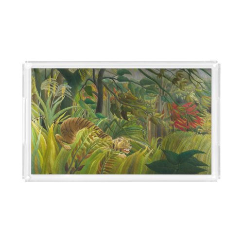 Henri Rousseau _ Surprised Acrylic Tray