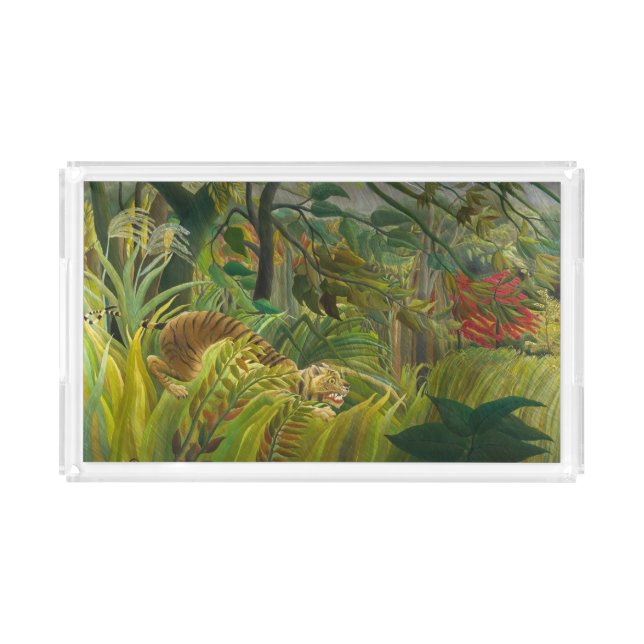 Henri Rousseau - Surprised! Acrylic Tray (Front)