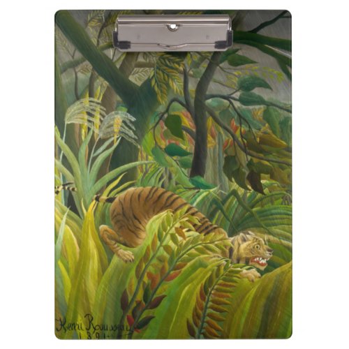 Henri Rousseau _ Surprised Clipboard