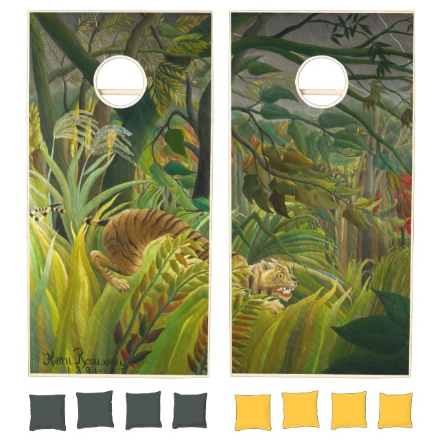 Henri Rousseau - Surprised! Cornhole Set (Set)