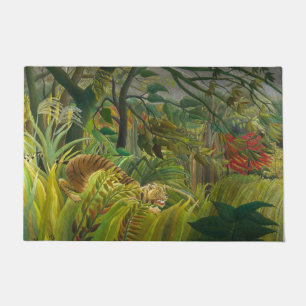 Henri Rousseau - Surprised! Doormat
