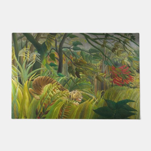 Henri Rousseau _ Surprised Doormat