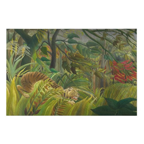 Henri Rousseau _ Surprised Faux Canvas Print