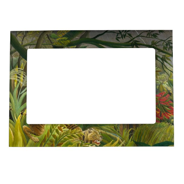 Henri Rousseau - Surprised! Magnetic Frame (Front)