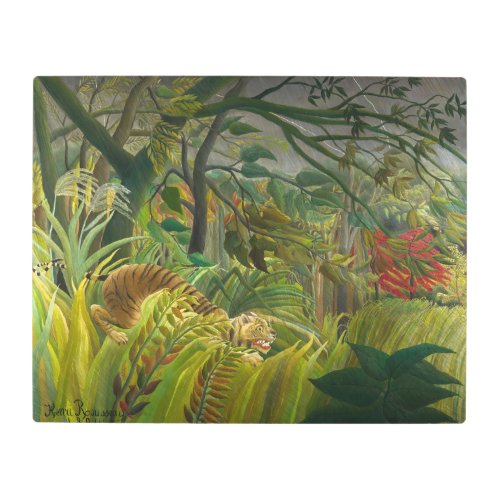 Henri Rousseau _ Surprised Metal Print