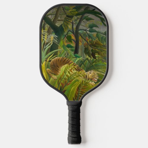 Henri Rousseau _ Surprised Pickleball Paddle