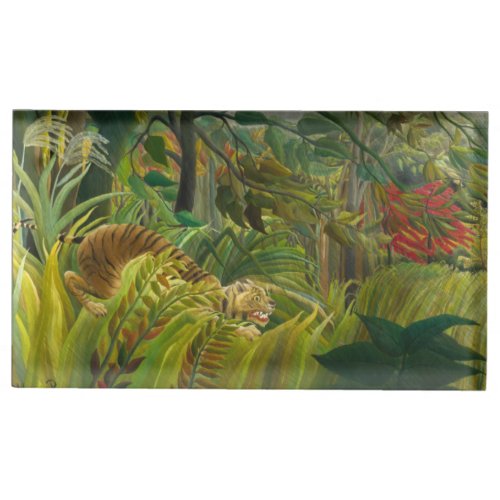 Henri Rousseau _ Surprised Place Card Holder