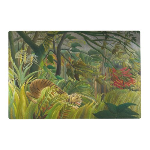 Henri Rousseau _ Surprised Placemat