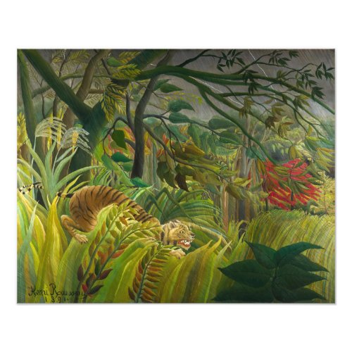 Henri Rousseau _ Surprised Poster