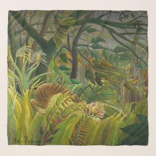 Henri Rousseau - Surprised! Scarf