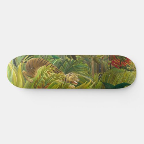 Henri Rousseau _ Surprised Skateboard