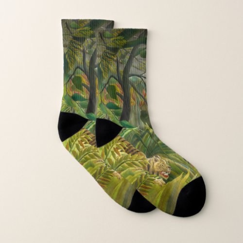 Henri Rousseau _ Surprised Socks