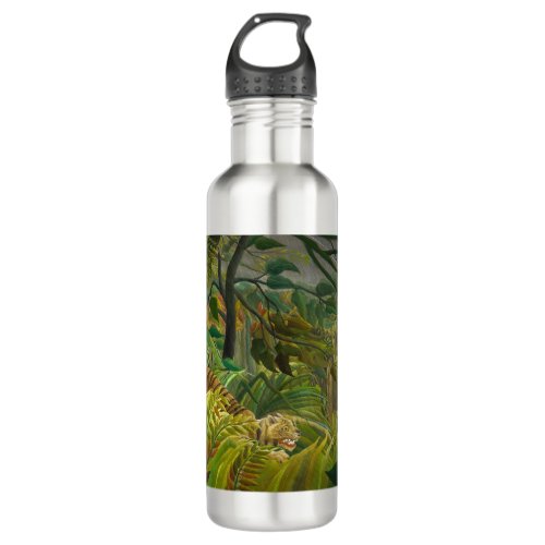 Henri Rousseau _ Surprised Stainless Steel Water Bottle