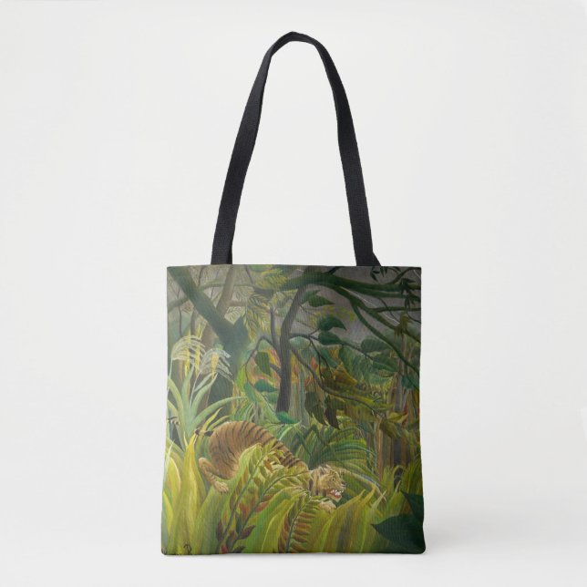 Henri Rousseau - Surprised! Tote Bag (Front)