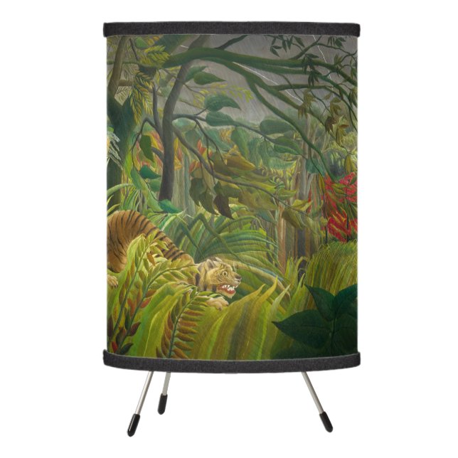 Henri Rousseau - Surprised! Tripod Lamp (Left)
