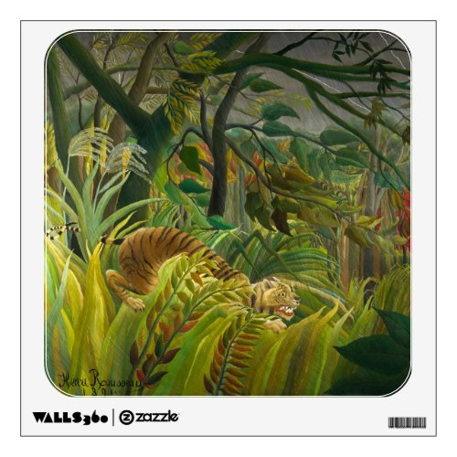 Henri Rousseau _ Surprised Wall Decal