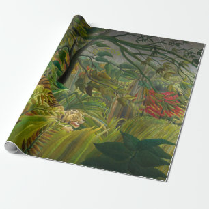 Henri Rousseau - Surprised! Wrapping Paper