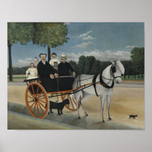 Henri Rousseau - The Carriage of Fr. Junier Poster