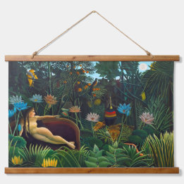 Henri Rousseau The dream 1910 (Le Rêve) CC0331 Hanging Tapestry