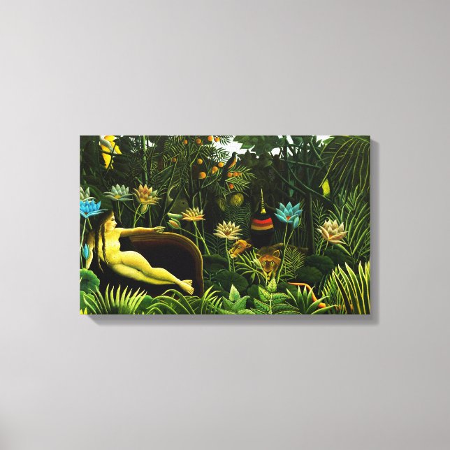 Henri Rousseau The Dream Canvas Print (Front)