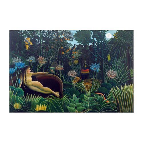 Henri Rousseau _ The Dream  Le Reve Acrylic Print