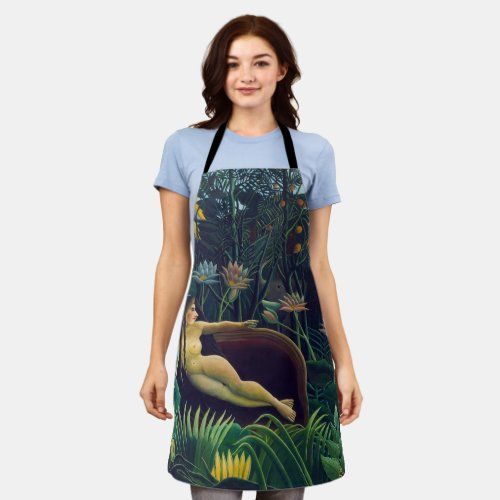 Henri Rousseau _ The Dream  Le Reve Apron