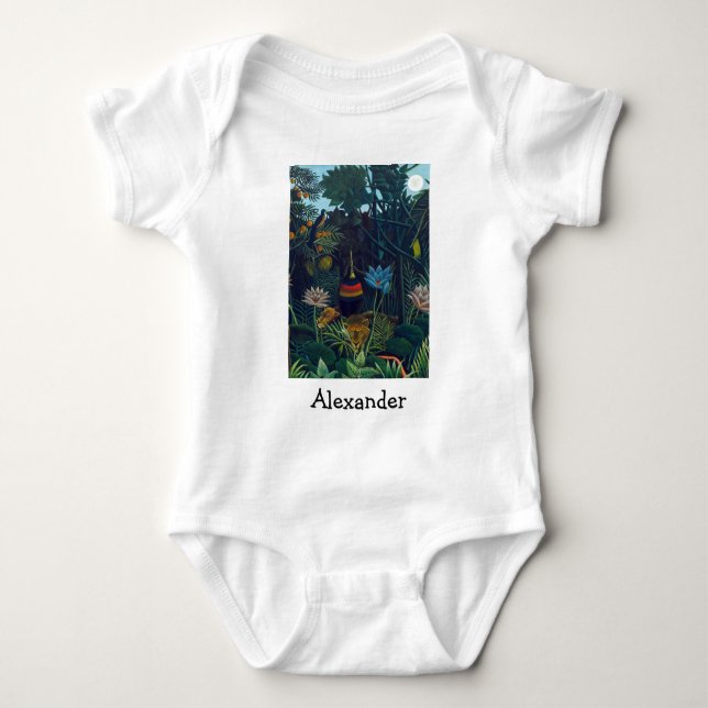 Henri Rousseau - The Dream / Le Reve Baby Bodysuit (Front)