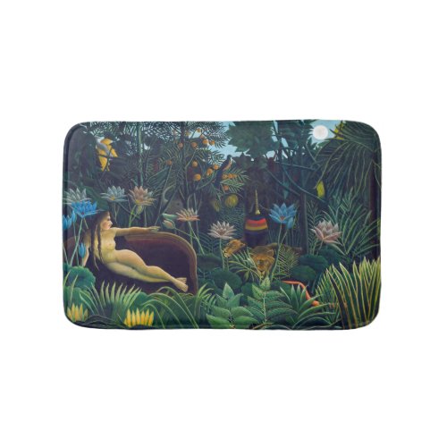 Henri Rousseau _ The Dream  Le Reve Bath Mat