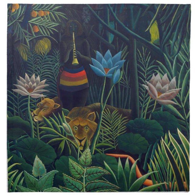Henri Rousseau - The Dream / Le Reve Cloth Napkin (Front)