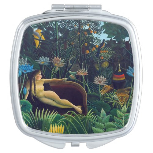 Henri Rousseau _ The Dream  Le Reve Compact Mirror