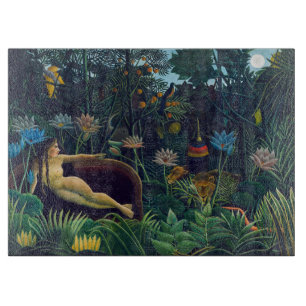 Henri Rousseau - The Dream / Le Reve Cutting Board